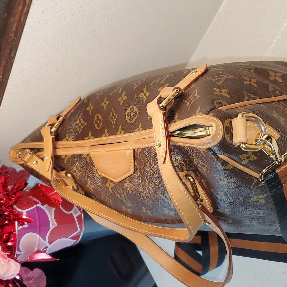 Louis Vuitton Brown and Tan Shoulder Bag - Picture 6 of 12